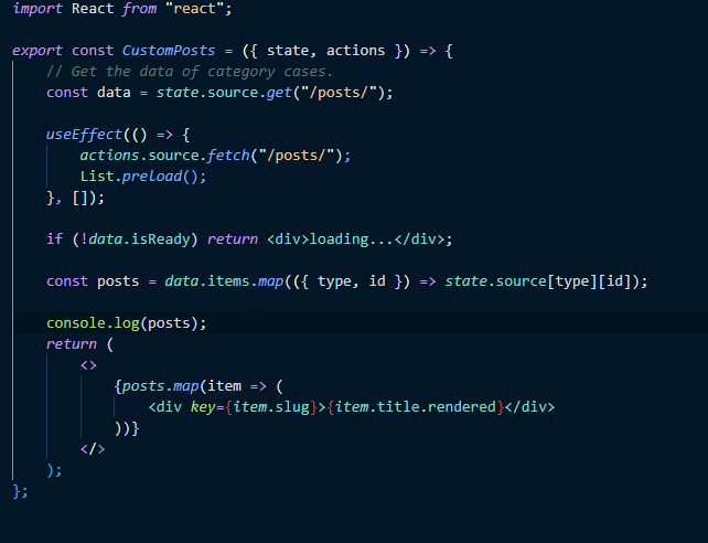 CustomPostsComponent